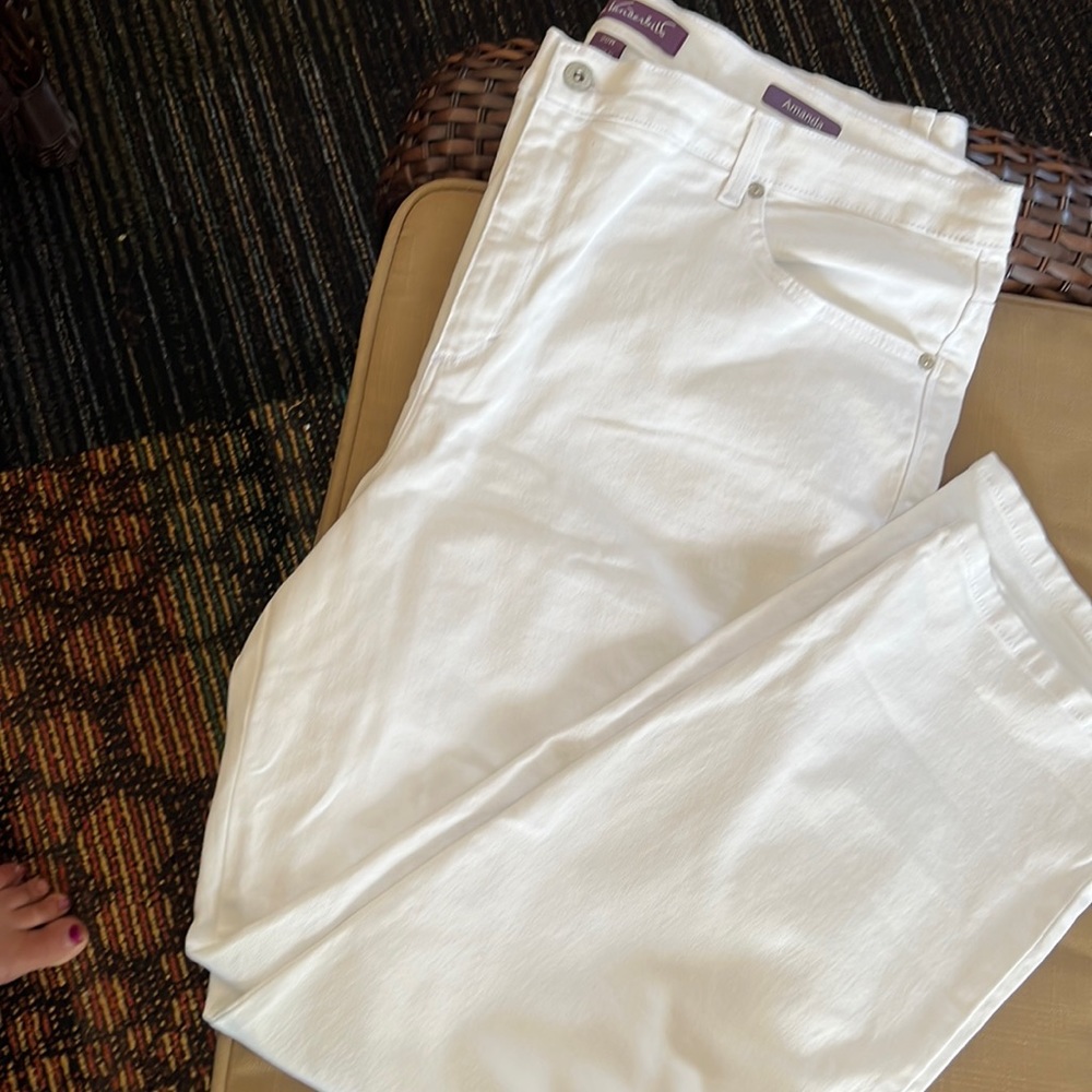Straight leg jeans
